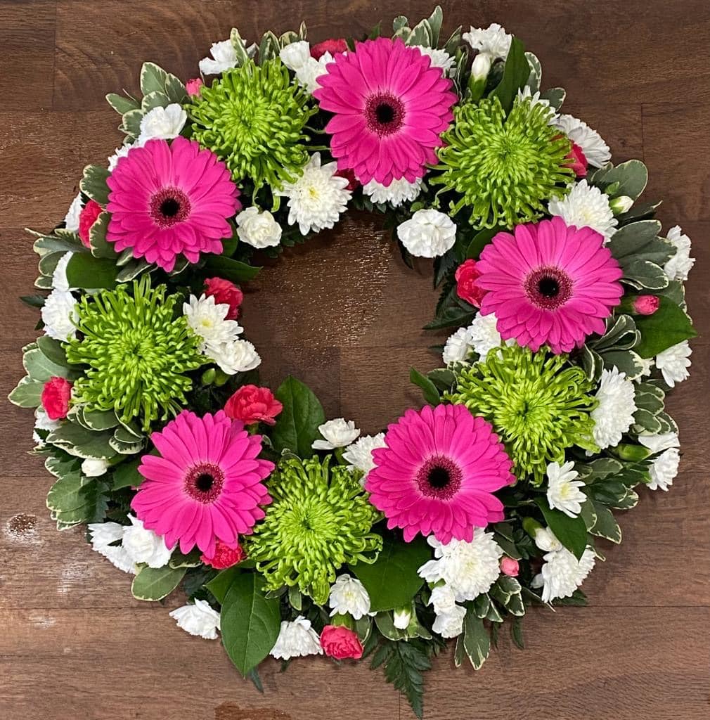 vibrant wreath